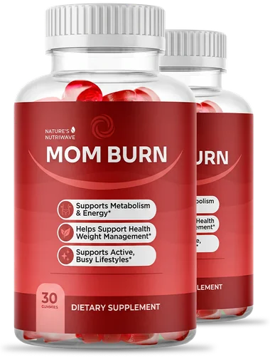 MomBurn weight management gummies bottle